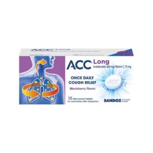 ACC LONG 600 MG 10'S, TUBE