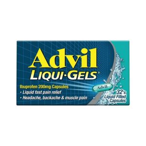 ADVIL LIQUI-GELS 200 MG, 32's