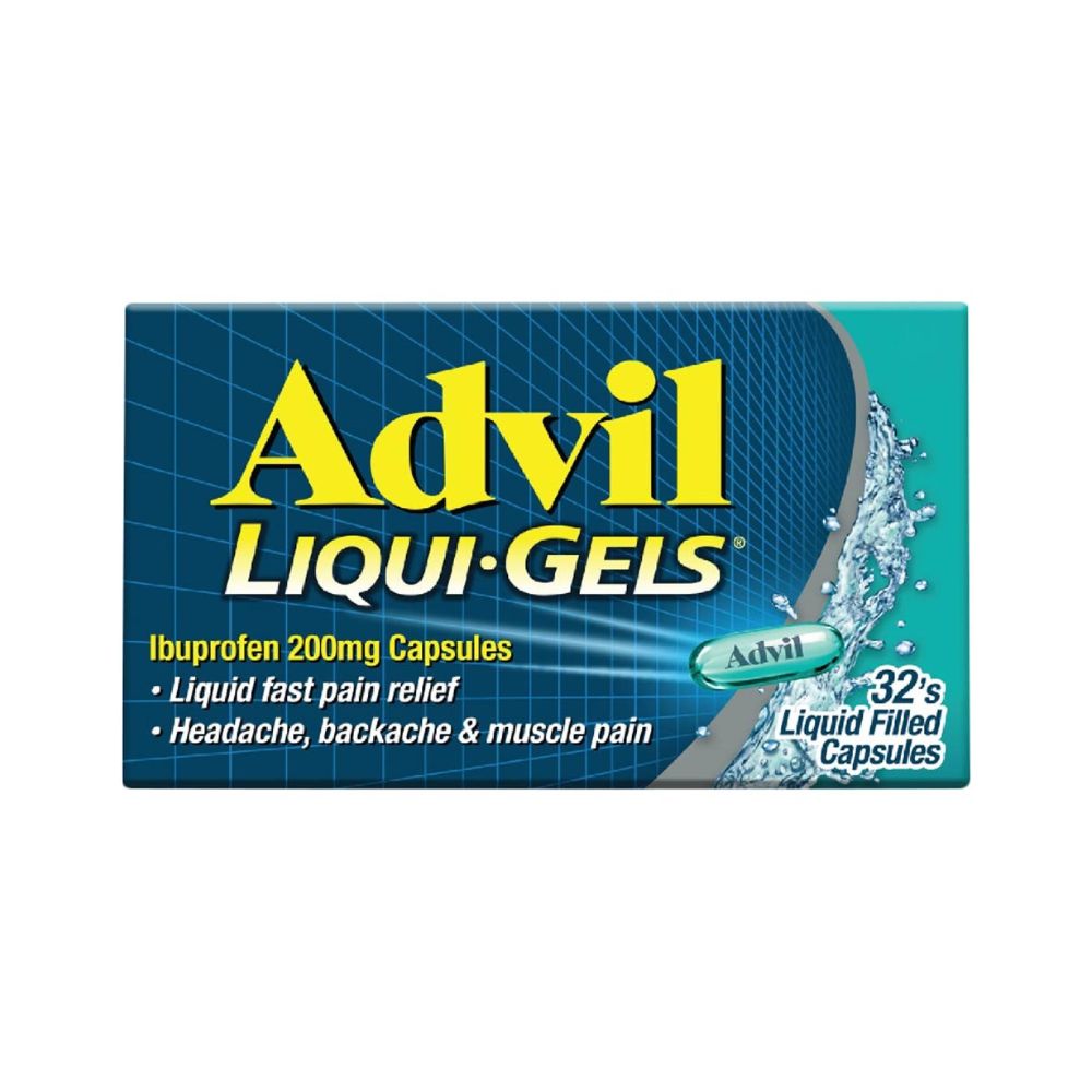 ADVIL LIQUI-GELS 200 MG, 32's (1)