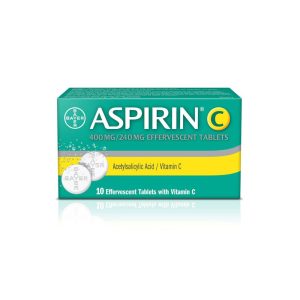 ASPIRIN C EFFERVESCENT TABLET, 10'S
