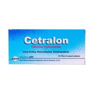 CETRALON 10 MG FILM COATED TABLET, 10'S
