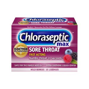 CHLORASEPTIC BERRIES LOZENGES 15'S