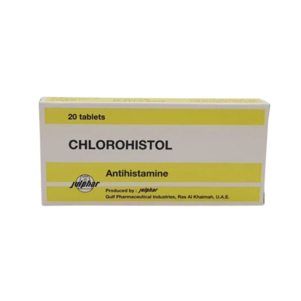 CHLOROHISTOL 4 MG 20'S, BLISTER PACK