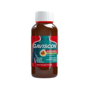 GAVISCON ADVANCE PEPPERMINT SUSPENSION 300ML