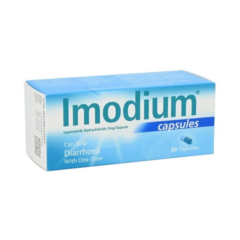 IMODIUM 2 MG CAPSULE, 60'S