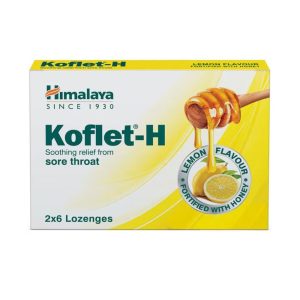 HIMALAYA KOFLET-H LEMON LOZENGES 12'S