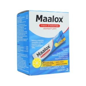 MAALOX SACHETS 4.5 ML, 20'S