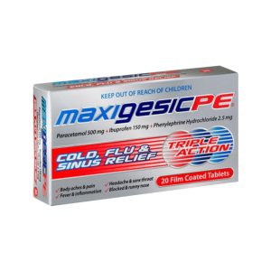 MAXIGESIC PE  TABLET, 20'S