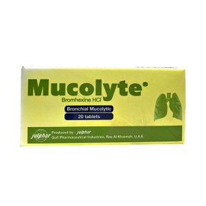 MUCOLYTE 8 MG TAB 20'S