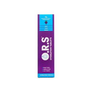 ORS SOLUBLE  EFFERVESCENT TAB BLACK CURRANT 24'S