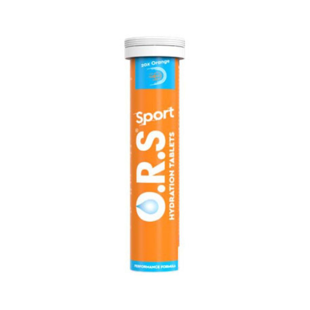ORS SOLUBLE EFFERVESCENT TAB SPORT ORANGE 20'S