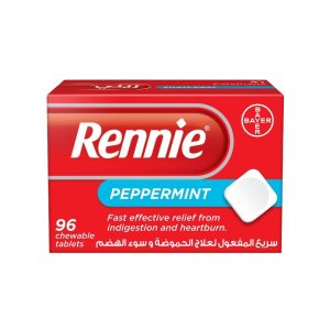 RENNIE CHEWABLE TABLET 96'S