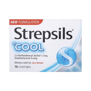 STREPSILS COOL LOZENGES 16'S