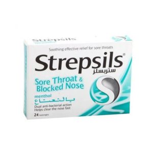 STREPSILS MENTHOL LOZENGES 24'S