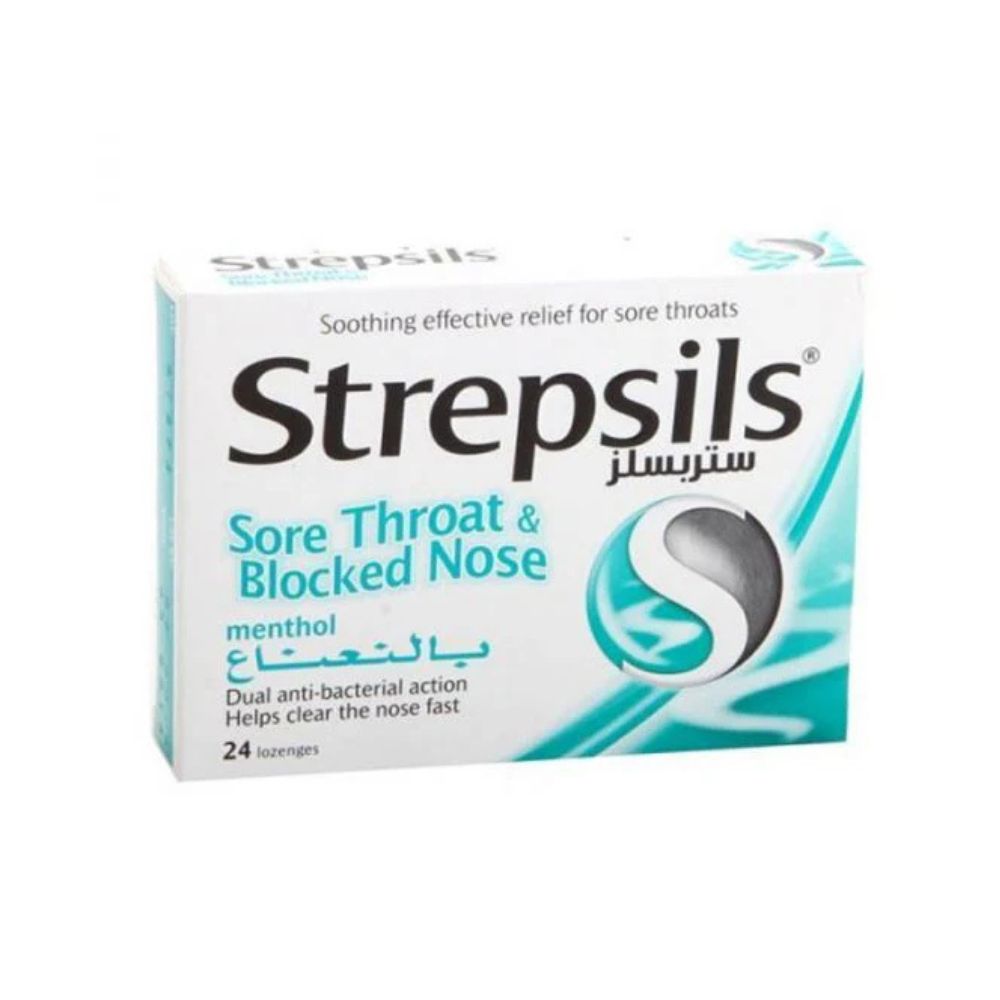 STREPSILS MENTHOL LOZENGES 24'S 11