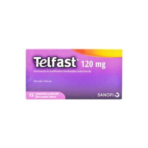 TELFAST 120 MG TABLET 30'S