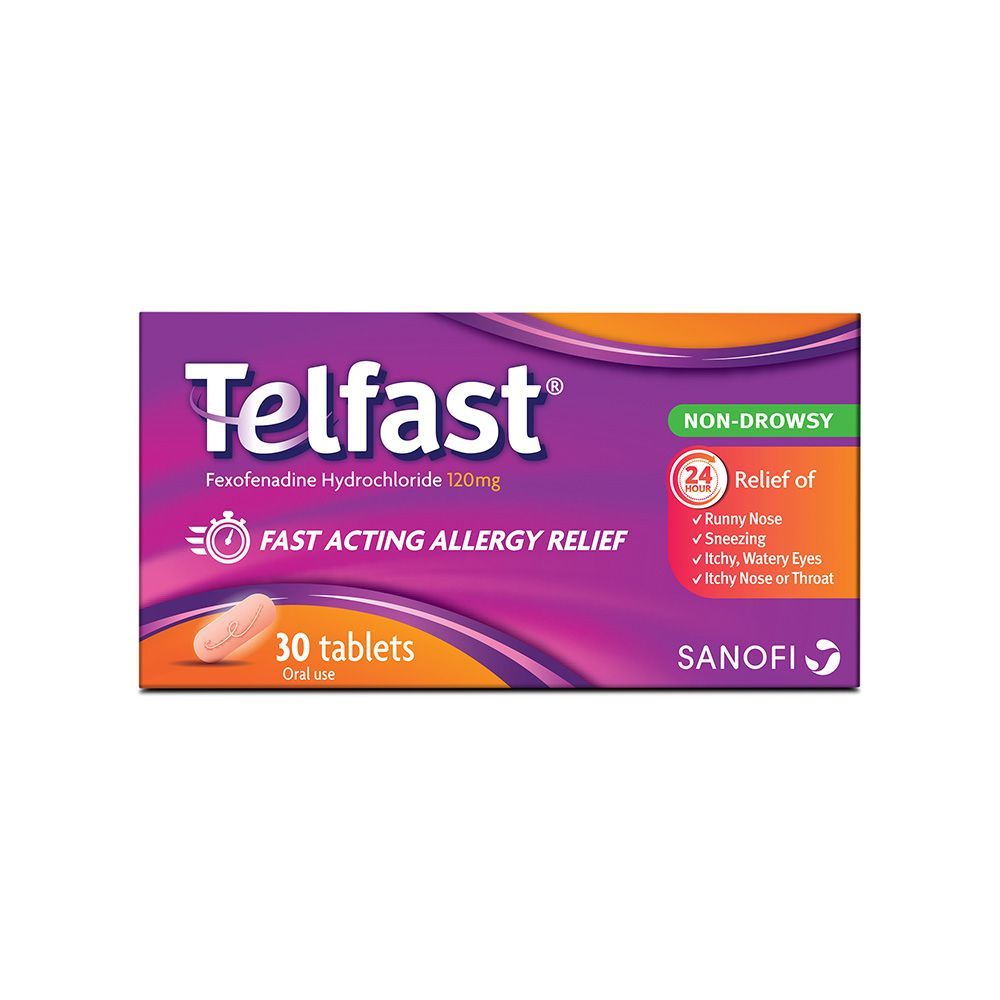 TELFAST 180 MG TABLET 15'S (1)