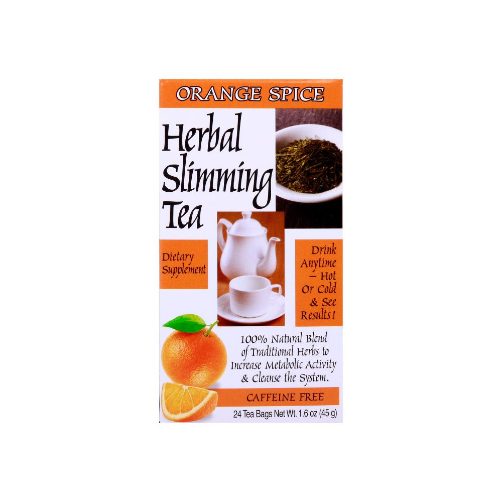 21ST CENTURY HERBAL SLIMMIMG TEA ORANGE 24'S BAGS (1)