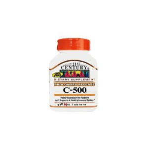 21ST CENTURY VITAMIN C 500MG TIME RELEASE TABLET 110'S