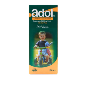 ADOL 250 MG/5ML 100ML, SUSPENSION BOTTLE