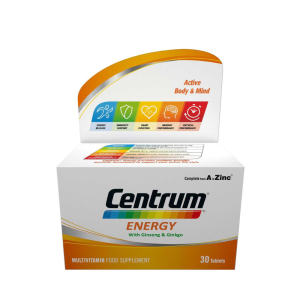 CENTRUM ENERGY TABLET 30'S