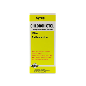 CHLOROHISTOL 2 MG/5ML SYRUP 100 ML