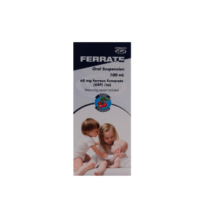 FERRATE 60 MG/ML SYRUP 100 ML