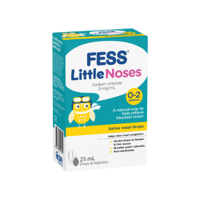 FESS LITTLE NOSES SALINE 0.9% 25 ML