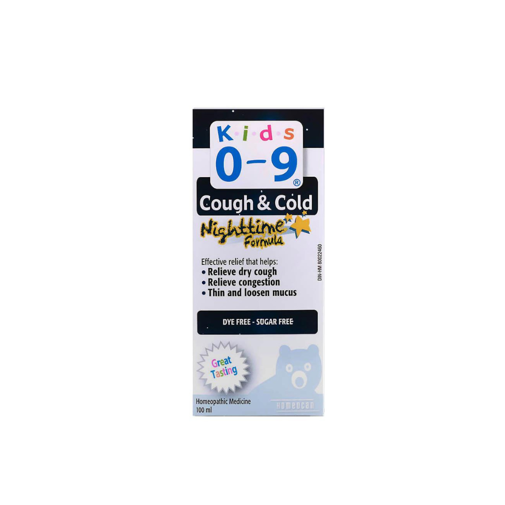 KIDS 0-9 COUGH & COLD NIGHT-TIME FORMULA 100 ML