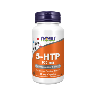 NOW 5-HTP 100 MG VEG CAPSULE 60'S