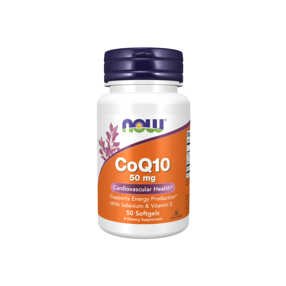 NOW COQ10 50 MG SOFTGELS 50'S