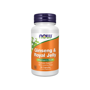 NOW GINSENG & ROYAL JELLY VEG CAPSULE 90'S