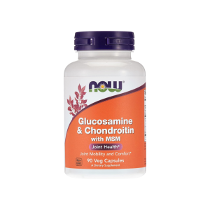 NOW GLUCOSAMINE, CHONDROITIN & MSM CAPSULE 90'S