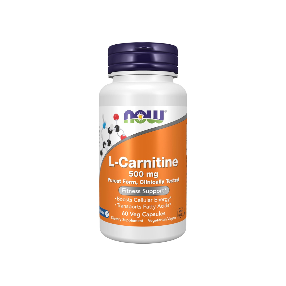 NOW L-CARNITINE 500 MG CAPSULE 60'S
