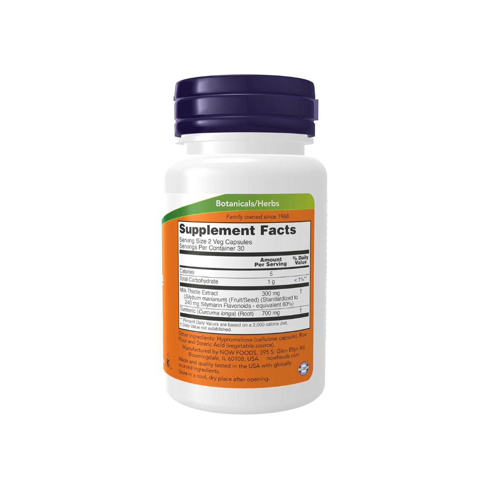 NOW MILK THISTLE EXTRACT 150 MG CAPSULE 60’S