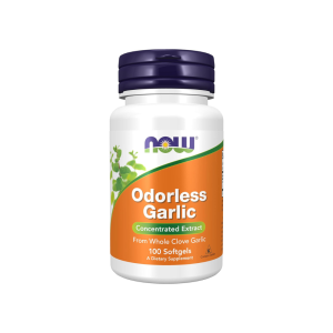 NOW ODORLESS GARLIC SOFTGELS 100'S
