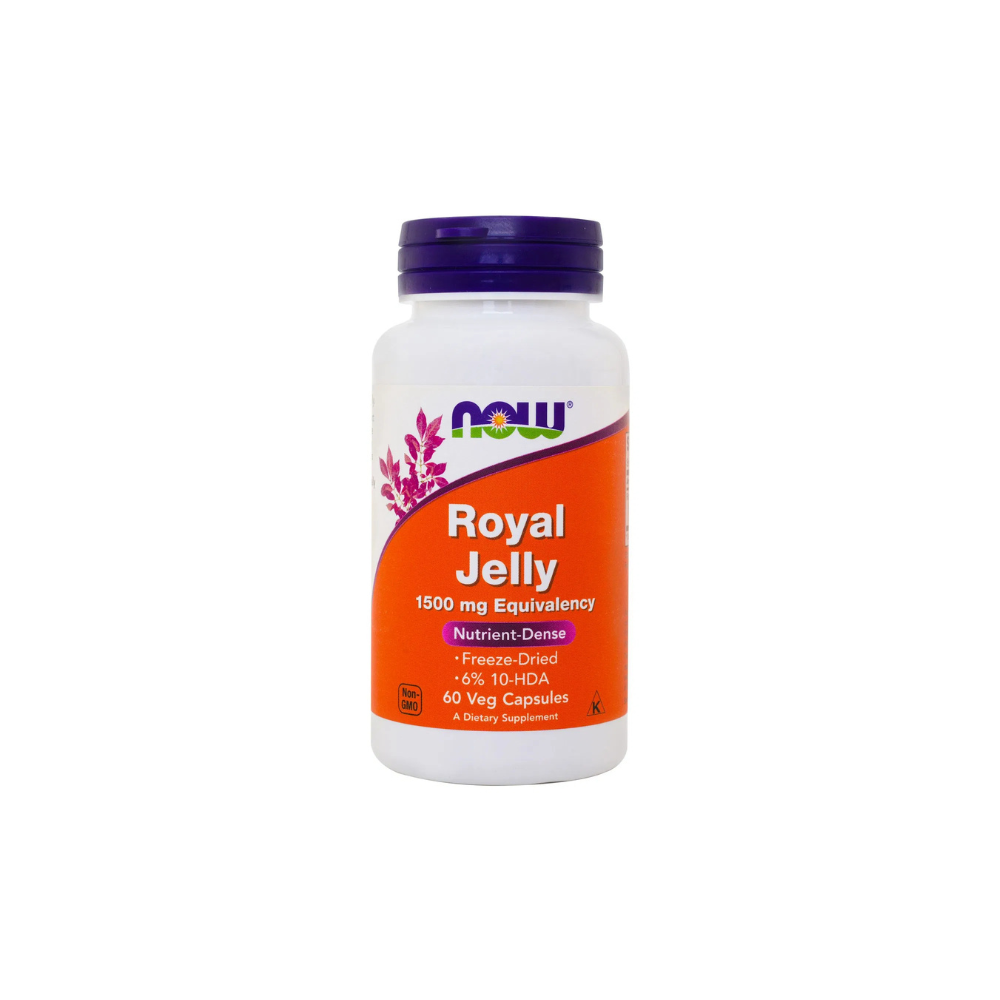 NOW ROYAL JELLY 1500MG VEG CAPSULE 60'S