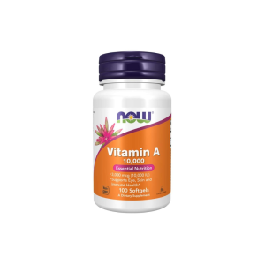 NOW VITAMIN A 10,000 IU SOFTGELS 100'S