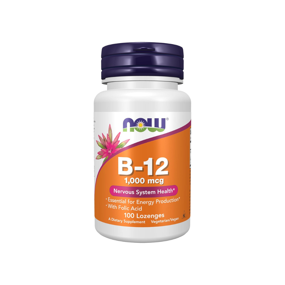 NOW VITAMIN B-12 1000 MCG LOZENGES 100'S