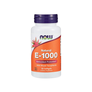 NOW VITAMIN E-1000 W /TOCOPHEROLS SOFTGELS 50'S