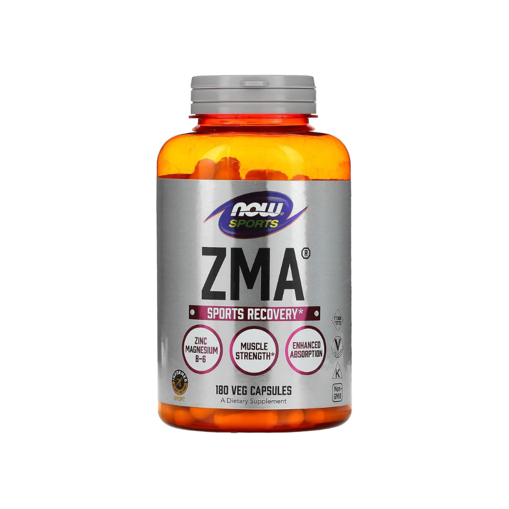 NOW ZMA 800MG VEG CAPSULES 180'S