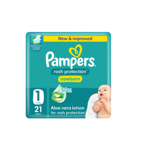 PAMPERS DIAPER S1 21 PCS