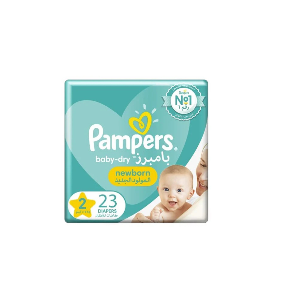 PAMPERS DIAPER S2 23 PCS