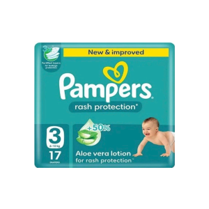 PAMPERS DIAPER S3 17 PCS