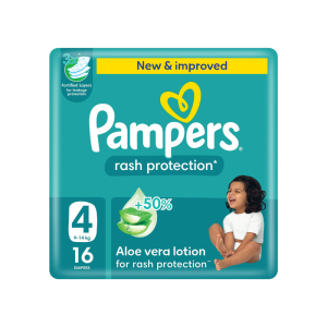 PAMPERS DIAPER S4 16 PCS