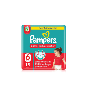PAMPERS PANTS S6 19 PCS