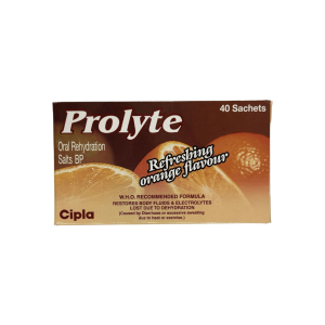PROLYTE ORS ORANGE FLAVOR 4.2 G SACHET 40'S
