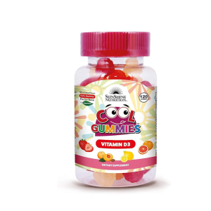 SUNSHINE NUTRITION COOL GUMMIES VITAMIN D3 120'S