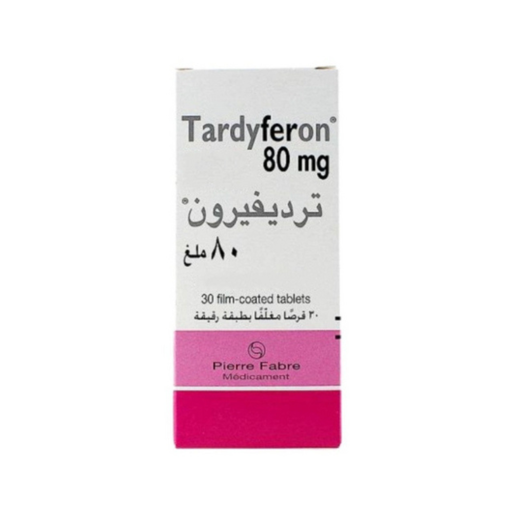 TARDYFERON 80 MG TABLET 30'S