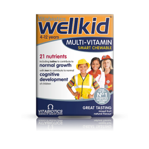 VITABIOTICS WELLKID MULTIVITAMIN SMART CHEWABLE TABLET 30'S